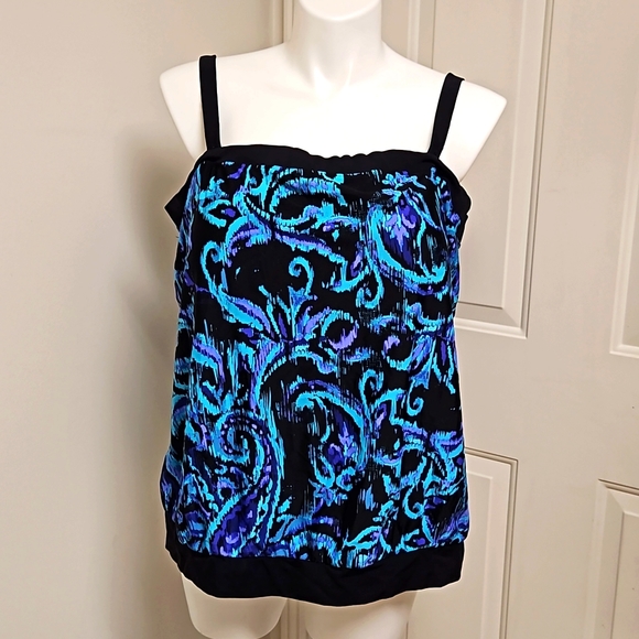 Merona Plus Size Swim Top - Picture 1 of 5
